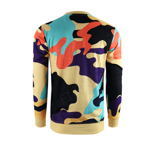 Sudaderas de poliéster personalizadas de talla grande para hombre, precio al por mayor para hombre, sudaderas de mezcla de algodón básicas de Color sólido para hombre a la venta - Product Image 3
