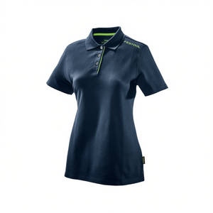 Polo azul oscuro para mujer Festool, elegantes zuecos y mules - Product Image 2