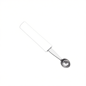 Colador de Cocina Cromado y Negro con Diseño en Espiral - Product Image 2