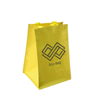 Bolsa tejida de PP laminada de tamaño personalizado de alta calidad con impresión de huecograbado a todo color, bolsa de mano reutilizable para promoción de Marca - Product Image 6