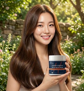 Tratamiento de Crema de Queratina Instantánea Heona 250ml para Reparación del Cabello Dañado, Reparación Capilar de Uso Diario, Concentrado Profesional de Salón - Product Image 5