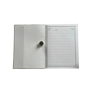 Cahier éducatif arabe de football avec couverture transparente en plastique Journal doublé à une seule ligne et Sections sujet/date - Product Image 4