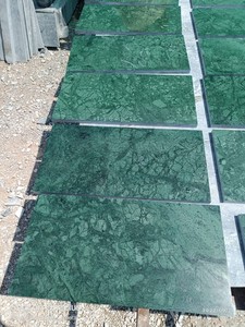 Verde Guatemala losas de mármol pulido espacios interiores para Hotel cocina comedor baño escalera Villa apartamentos - Product Image 4