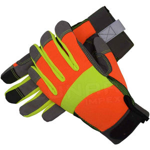 Guantes DE TRABAJO Hi Vis hechos de material sintético flexible y fuerte Guantes DE TRABAJO Hi Vis diseñados para uso en exteriores e interiores - Product Image 4
