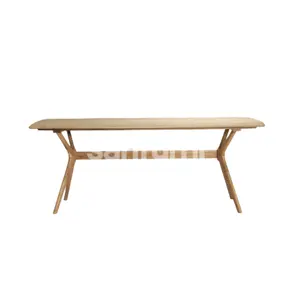 New Design <b>High</b> Quality Dining <b>Table</b> Modern Contemporary Solid Wood Teak Mahogany Home Furniture Handmade From Indonesia - Product Image 1