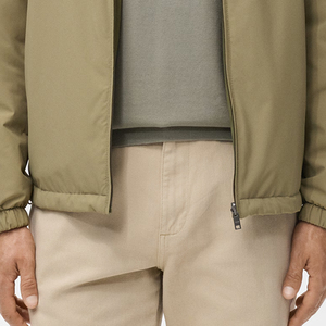 Veste bomber pour homme, nouvelle arrivée, prix bas, tendance, coupe régulière, design uni, couleur unie, personnalisable OEM, 2026 - Product Image 5