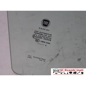Finestrino Anteriore Destro con Luce Integrata FIAT 500 L Wagon 51883737 (17>>) - Product Image 2