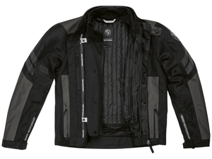 Homme Bm Noir Bavella Touring/Offroad Urban/Heritage 3 Couches Imperméable 4 Saisons Bande Réfléchissante Moto Textile Veste - Product Image 3