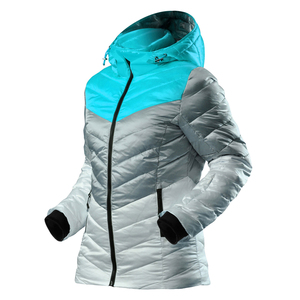 Chaqueta Acolchada Estilo Plumón para Mujer, Personalizable, Ajustada, Ultraligera, Cortavientos, Plegable, Abrigo de Invierno con Capucha - Product Image 5