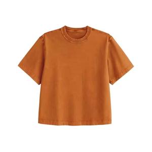 Men Crop T-Shirt Cotton Streetwear Oversized Casual Short Sleeve Hip Hop Summer Top Breathable Loose Fit Fashion PremiumTee - Product Image 6