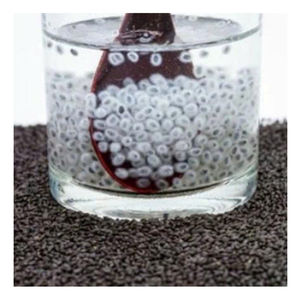 Graines de basilic pur Graines de basilic du Vietnam Enzymes riches en minéraux Parfait pour les boissons rafraîchissantes Smoothies Topping Yogourt Desserts Utilisation - Product Image 1