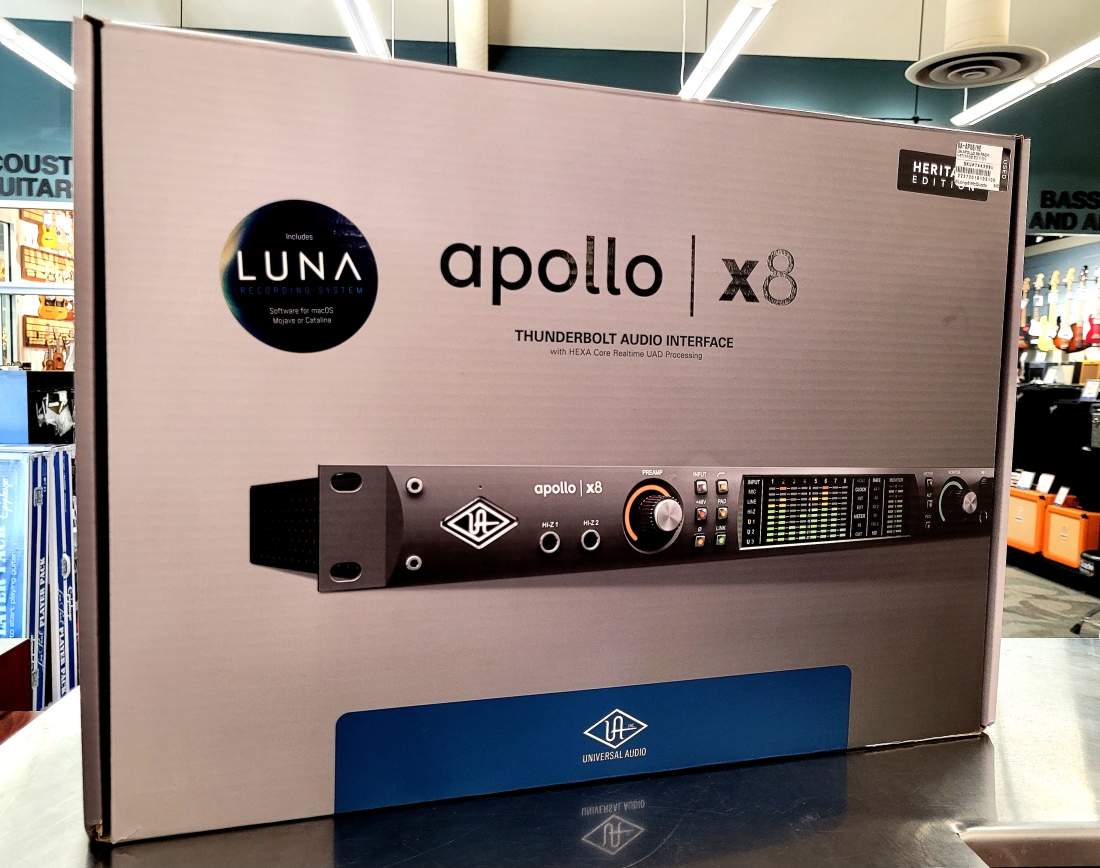 Профессиональный аудио интерфейс Apollos X8p по универсальному аудио монтируемому с Thunderbolt 3 для оборудования освещения видео