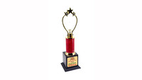 Trofeo de Cristal y Vidrio de Diseño de 3 Estrellas con Grabado para Marca Corporativa, Decoración de Oficina, Pedidos al por Mayor