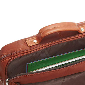 Sacs pour ordinateur portable en cuir de haute qualité en gros, imperméables, respirants, matériau durable, sacs pour ordinateur portable fabriqués au Pakistan - Product Image 5