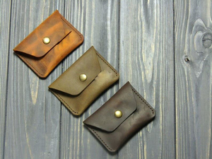 Wholesale Price Men's Genuine Leather Short Waterproof Card Holder Clutch Coin <b>Purse</b> Cover Wallet - Product Image 1