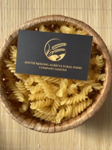 Pâtes de riz Macaonia aux couleurs naturelles biologiques, faites à la main, longues, macaronis, vermicelles, sans gluten, faibles en glucides, goût sucré, en vrac - Product Image 4