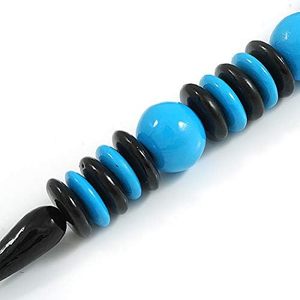 Collar corto de resina AALIYAN IMPEX con colgante para mujeres y niñas para fiestas de boda artesanías de resina al mejor precio - Product Image 3