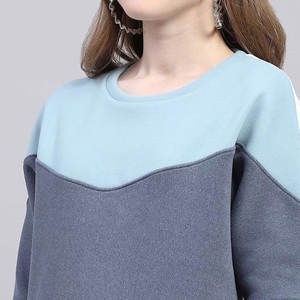 Chándal de mujer con logotipo personalizado de alta calidad, ropa informal de patrón sólido para invierno, chándal de venta de fábrica para mujer - Product Image 5