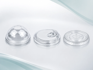 Tapas de Plástico PET PP Transparentes, Tipo Domo y Planas, para Vasos Desechables de 75mm, 85mm, 90mm, 93mm, 95mm, 98mm, 120mm, con Logotipo Personalizado - Product Image 3