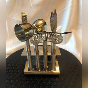 Ensemble d'outils de bar en acier inoxydable pour les barman professionnels, offrant une résistance durable, un design écologique et un style moderne - Product Image 5