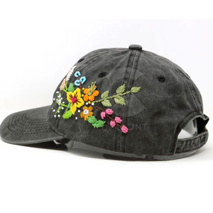 หมวกทำจากวัสดุคุณภาพสูงสำหรับปักลาย5แผงหมวกถักแบบ unisex 5แผงสำหรับขายออนไลน์ - Product Image 4