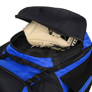 Sac de baseball avec poignée télescopique Poches pour accessoires Sac de roue de baseball portable Heavy Duty - Product Image 6