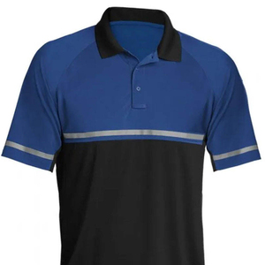 เสื้อโปโลกันน้ำ Ansi Class 2สะท้อนแสงสำหรับทุกเพศดีไซน์สองโทนเพื่อความปลอดภัยในการก่อสร้างชุดทำงาน - Product Image 5