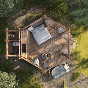 Serres préfabriquées industrielles modernes de haute qualité au Vietnam, 32 m², rectangulaires, 40HC, bâtiments extérieurs, garantie totale de 5 ans - Product Image 5