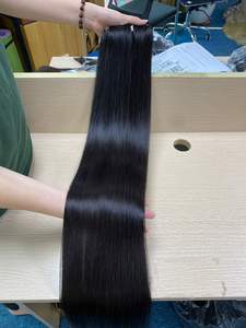 ผมมนุษย์แบบตรงกระดูกผมมนุษย์เวียดนามผมตรงผมต่อแบบมัดเดียว - Product Image 2