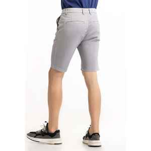 Shorts de sport Cloud Basic 100% coton MN-SHT-SS23-003 C avec broderie et fermeture élastique à la taille, cordon de serrage tricoté - Product Image 2