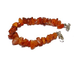 High Quality <b>Bracelet</b> Red Carnelian Chipe <b>Bracelet</b> Crystal Gemstone Healing Fashion Jewelry <b>Men</b> and Women Gift Energy Meditation - Product Image 3