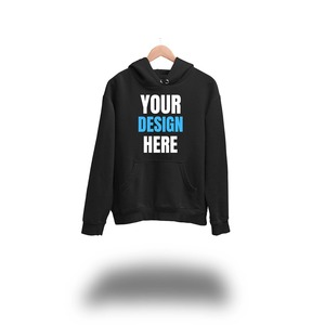 Sudadera con Capucha de Felpa 100% Algodón para Hombre, de Alta Calidad, con Logotipo Bordado Personalizado, Técnica de Impresión Puff, para Invierno, Superventas OEM - Product Image 1