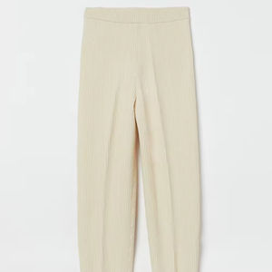 Pantalons en cachemire de laine de qualité supérieure pour femmes, écologiques, doux, respirants, décontractés, fermeture éclair, doublure en laine, broderie - Product Image 1