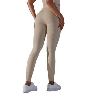 Vêtements de sport pour femmes Leggings de yoga Fitness Wear Pantalon d'entraînement à taille haute Gym Activewear leggings de yoga Scrunch pour femmes - Product Image 1