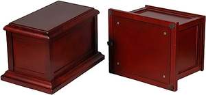 Solid <b>Wooden</b> <b>Urns</b> <b>for</b> Adult Male, Cremation <b>Urns</b> Eco-Friendly <b>Wooden</b> Casket <b>Urn</b> <b>for</b> Human <b>Ashes</b> Adult Female - Product Image 2