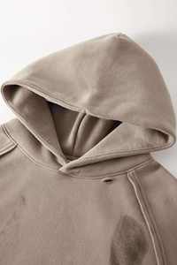 Sweat-shirt unisexe lourd, vêtements décontractés personnalisés, multicolores, épaules tombantes, taille plus, délavage à l'acide - Product Image 5