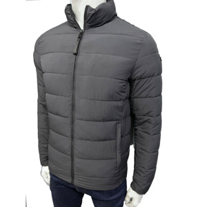 Veste d'hiver décontractée pour homme, imperméable, respirante, rembourrée, design de veste à bulles, coupe-vent avec logo frontal personnalisable - Product Image 1