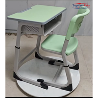 Fournitures scolaires en métal modernes, bureaux et chaises pour enfants à hauteur réglable, meubles scolaires, bureaux et chaises pour étudiants