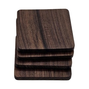 Acacia Wood Kettle Coasters Square Round Designs with Classic Style Wholesale Factory Price Different Shapes Available in India - Product Image 6