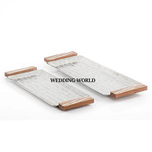 Luxury <b>Metal</b> Chocolate Tray High Quality Handmade Chocolate Platter Classic Stylish New Chocolate Tray - Product Image 5