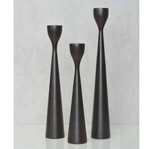 Bougeoir en métal décoratif de forme unique de couleur noire personnalisée pour la maison, hôtels, restaurants, fêtes de Noël - Product Image 6