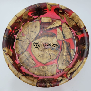 Tazón de resina para casa estilo Boho chic diseño rústico artesanal perfecto para estética natural de Tradebyd - Product Image 3