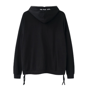 Top meilleure vente personnaliser coton graphique hommes sérigraphie bouffée en détresse poids lourd tendance Style lavage à l'acide à capuche - Product Image 2