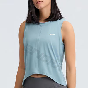 เสื้อกล้ามระบายอากาศได้ดีสำหรับผู้หญิงเสื้อกล้ามออกกำลังกายสำหรับออกกำลังกายฟิตเนสออกกำลังกายในฤดูร้อน - Product Image 4