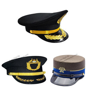 Meilleure qualité conception personnalisée nouvelle arrivée prix compétitif casquettes à visière de cérémonie - Product Image 4