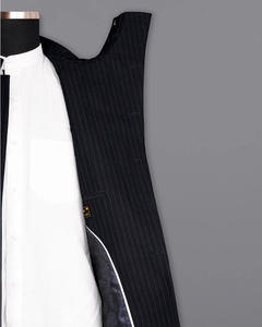 Sweat à capuche d'hiver pour hommes de qualité supérieure en mélange de polyester et de coton avec logo personnalisé costume décontracté pour banquet de mariage et d'affaires - Product Image 5