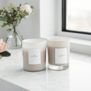 Cire de soja biologique mélangée à de la cire d'abeille, bougie parfumée aux huiles essentielles naturelles, sans paraffine, sans additifs, écologique - Product Image 3