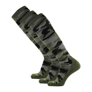 Chaussettes de sport en spandex/polyester de qualité supérieure pour l'entraînement, la course à pied, la salle de sport, l'entraînement, confort actif de longue durée, absorbant la transpiration - Product Image 1