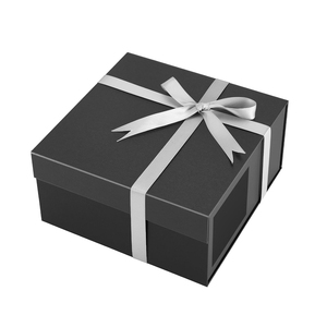 Fermeture cadeau magnétique noire avec couvercles pour tasses boîte en papier cadres photo souvenirs fournitures de bureau stockage de bijoux - Product Image 1