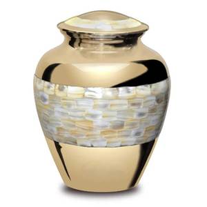 Indian-made European Style <b>Stone</b> Cremation Urn Aluminum Adult <b>Memorial</b> Keepsake for Pet and Baby Funerals - Product Image 5